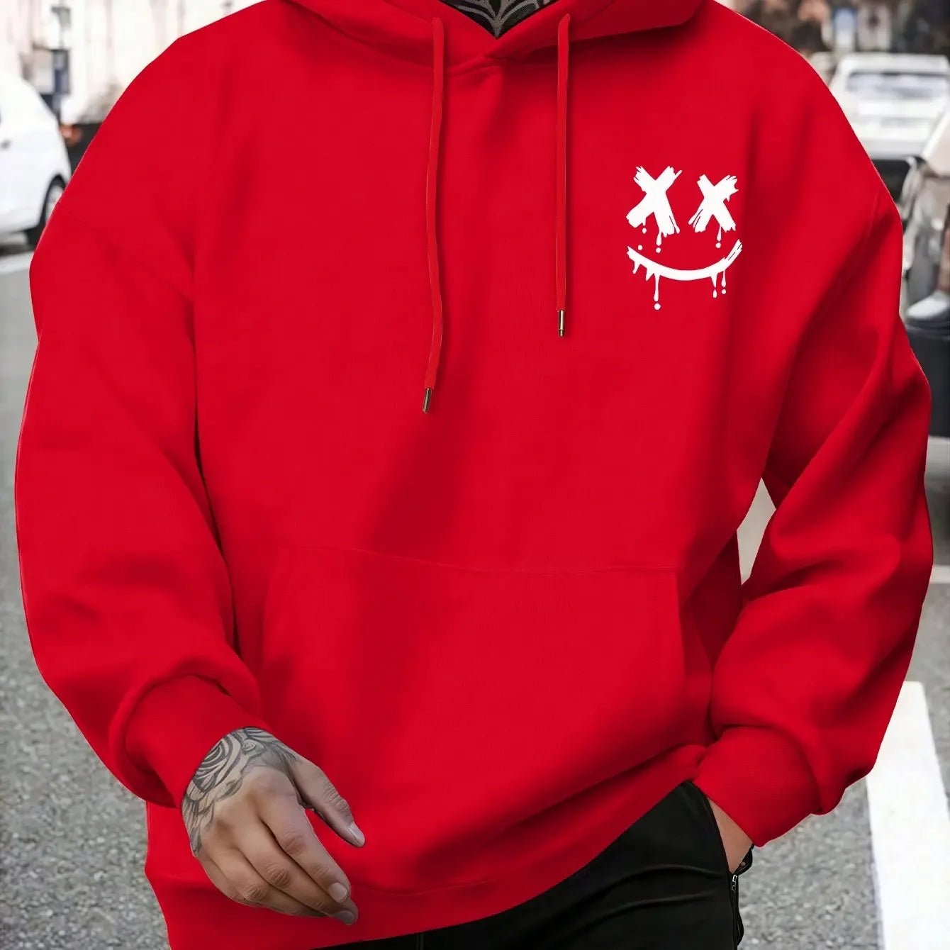 Man Hooded Sweatshirts All Season Daily Casual Sports Hoody Coats Home Outdoor Comfort Pullover Hoodies Fashion Men's Clothes - 𝐃𝐔𝐕𝐋𝐀𝐒𝐇𝐎𝐏