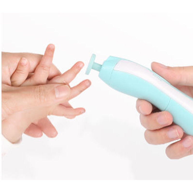 Coupe-ongles électrique certifié pour la sécurité avec lumière - Idéal pour les nouveau-nés et les tout-petits, cadeau parfait pour Noël, Halloween ou Thanksgiving