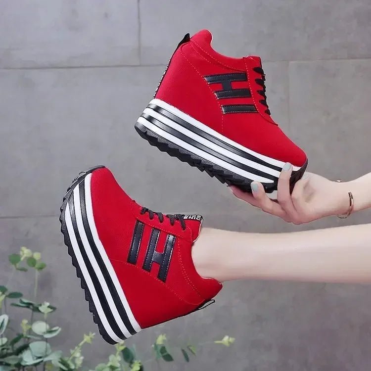 2024 New Winter Women Shoes Warm Fur Plush Lady Casual Shoes Lace Up Fashion Sneakers Platform Snow Boots Big Size - 𝐃𝐔𝐕𝐋𝐀𝐒𝐇𝐎𝐏