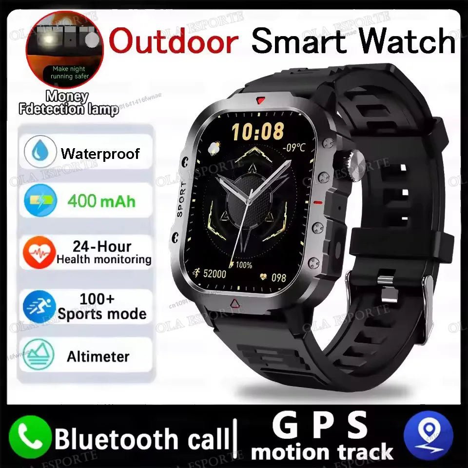 2025 New LED Men's Smartwatch Bluetooth Talking Smartwatch Multi Sport Mode Health Monitor Outdoor Sport Smart Watch For Android - 𝐝𝐮𝐯𝐥𝐚𝐬𝐡𝐨𝐩.𝐜𝐨𝐦