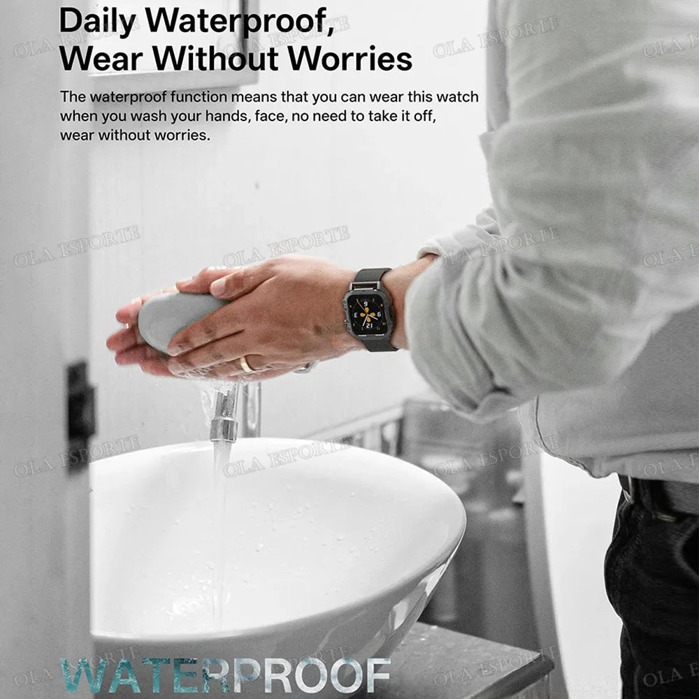 2025 New SmartWatch Men For Women Militray Outdoor GPS Track Sport Watches Heart Rate Sleep Waterproof Smart Watch IOS Android - 𝐝𝐮𝐯𝐥𝐚𝐬𝐡𝐨𝐩.𝐜𝐨𝐦