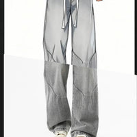 2025 New Streetwear Baggy Jeans for Men Korean Fashion Wide Leg Straight Denim Pants Male Elastic Waist Classic Y2K Blue Jean - 𝐝𝐮𝐯𝐥𝐚𝐬𝐡𝐨𝐩.𝐜𝐨𝐦