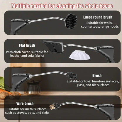 2500W Steam Cleaner High Pressure Temperature Steam Mop Sterilization Handhled Household Air Conditioner Kitchen Hood Car Washer - 𝐝𝐮𝐯𝐥𝐚𝐬𝐡𝐨𝐩.𝐜𝐨𝐦