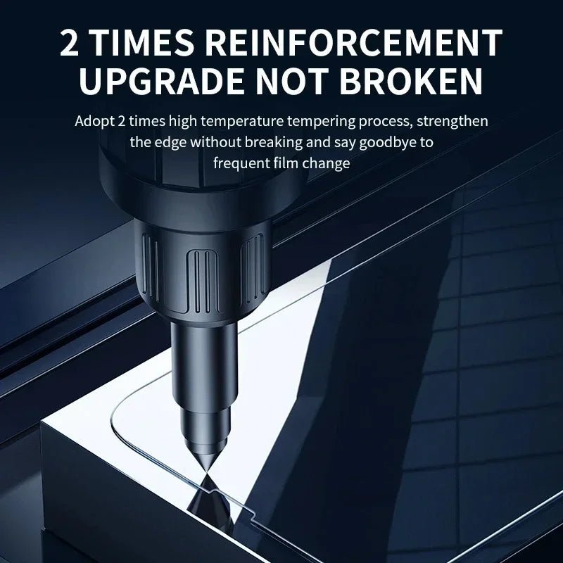 3Pcs Tempered Glass for iPhone 14 13 12 11 15 Pro Max Mini Screen Protector for iPhone 17 XR XS MAX 7 8 Plus 16 Protective Glass - 𝐃𝐔𝐕𝐋𝐀𝐒𝐇𝐎𝐏