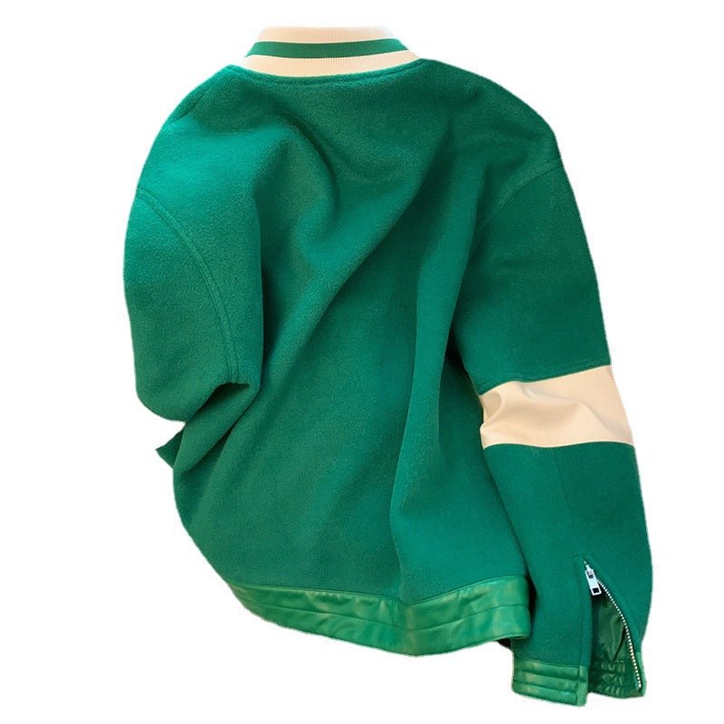 American Retro Baseball Uniform Men's Jacket Spring And Autumn Design Niche Jacket Trend Brand Couple Tops - 𝐝𝐮𝐯𝐥𝐚𝐬𝐡𝐨𝐩.𝐜𝐨𝐦