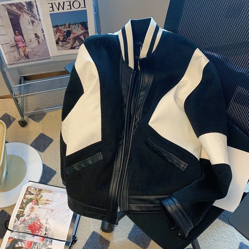 American Retro Baseball Uniform Men's Jacket Spring And Autumn Design Niche Jacket Trend Brand Couple Tops - 𝐝𝐮𝐯𝐥𝐚𝐬𝐡𝐨𝐩.𝐜𝐨𝐦