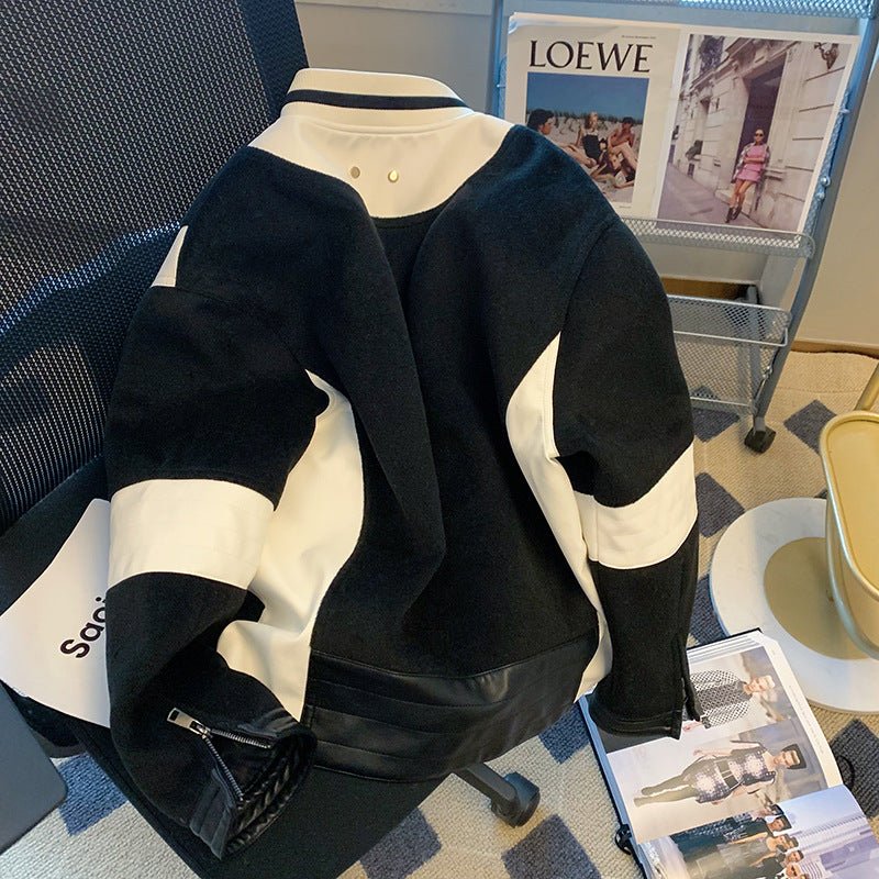 American Retro Baseball Uniform Men's Jacket Spring And Autumn Design Niche Jacket Trend Brand Couple Tops - 𝐝𝐮𝐯𝐥𝐚𝐬𝐡𝐨𝐩.𝐜𝐨𝐦