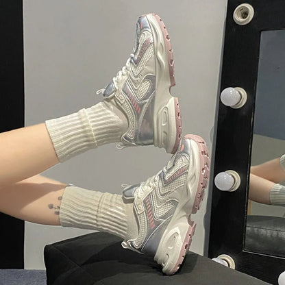 Autumn student sports running shoes casual thick soled height increasing shoes - 𝐃𝐔𝐕𝐋𝐀𝐒𝐇𝐎𝐏