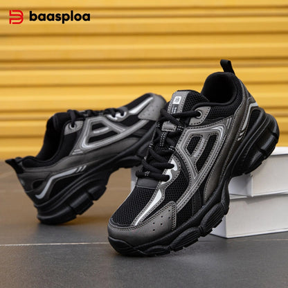 Baasploa Women Causal Sneakers Lightweight Mesh Breathable Sport Shoes Comfort Soft Walking Shoes for Women Non - Slip Outdoor - 𝐝𝐮𝐯𝐥𝐚𝐬𝐡𝐨𝐩.𝐜𝐨𝐦