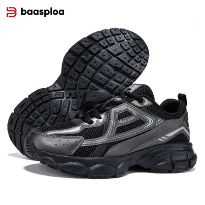 Baasploa Women Causal Sneakers Lightweight Mesh Breathable Sport Shoes Comfort Soft Walking Shoes for Women Non - Slip Outdoor - 𝐝𝐮𝐯𝐥𝐚𝐬𝐡𝐨𝐩.𝐜𝐨𝐦
