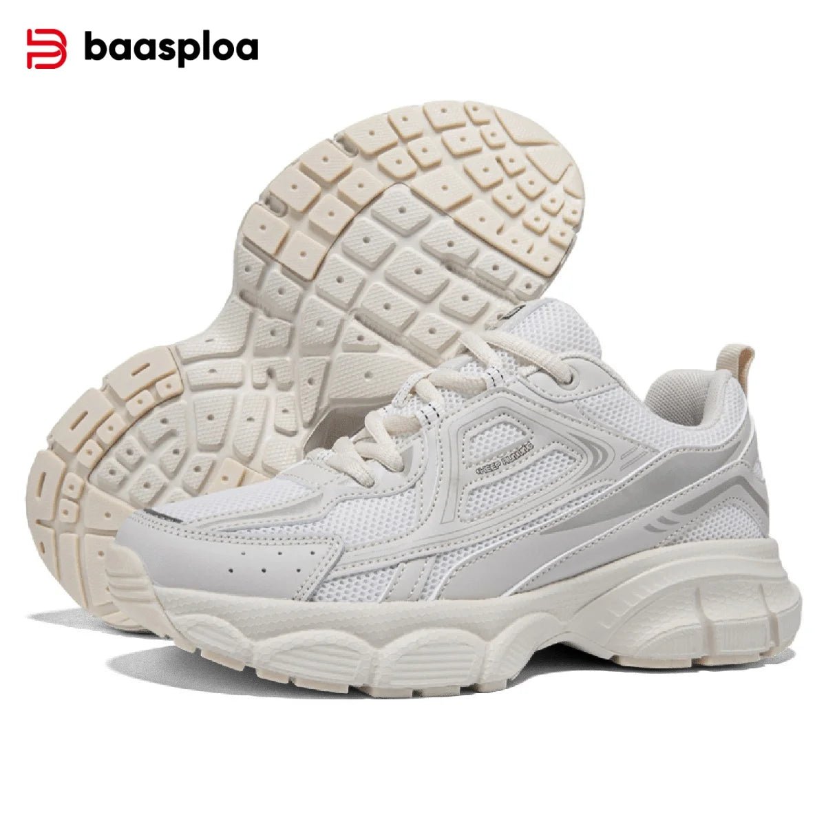 Baasploa Women Causal Sneakers Lightweight Mesh Breathable Sport Shoes Comfort Soft Walking Shoes for Women Non - Slip Outdoor - 𝐝𝐮𝐯𝐥𝐚𝐬𝐡𝐨𝐩.𝐜𝐨𝐦