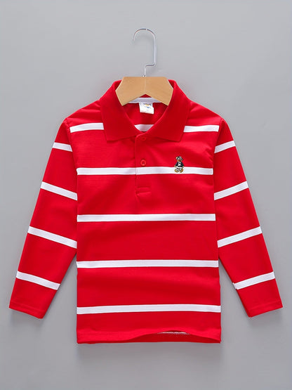 Boys' Casual Lapel Shirt Children's Top Long Sleeve T-Shirt Children's Clothing Comfortable Breathable - 𝐃𝐔𝐕𝐋𝐀𝐒𝐇𝐎𝐏
