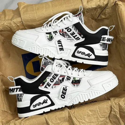 Casual Fashion Leather Sneakers New Skateboard Mens Shoes Outdoor Running Sports shoes Hiking Tennis Platform Luxury footwear - 𝐃𝐔𝐕𝐋𝐀𝐒𝐇𝐎𝐏