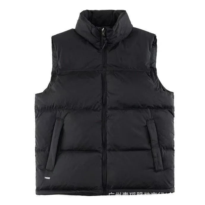 Classic 1996 Cotton Vest Outdoor Sports Warmth Embroidery Thickened Zipper Closure Unisex Cotton Vest for All Seasons - 𝐃𝐔𝐕𝐋𝐀𝐒𝐇𝐎𝐏