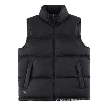 Classic 1996 Cotton Vest Outdoor Sports Warmth Embroidery Thickened Zipper Closure Unisex Cotton Vest for All Seasons - 𝐃𝐔𝐕𝐋𝐀𝐒𝐇𝐎𝐏