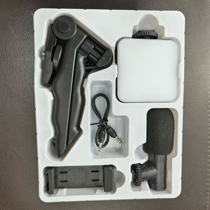 Desktop Beauty Leg Pocket Fill Light with Microphone Set Single Reflex Conference Lamp Handheld Photography with Microphone - 𝐝𝐮𝐯𝐥𝐚𝐬𝐡𝐨𝐩.𝐜𝐨𝐦