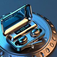 F9 - 5 TWS Wireless Bluetooth Earphone 5.0 Touch Earphones 9D Stereo Sport Music Waterproof LED Display Airbuds Headset With Mic - 𝐃𝐔𝐕𝐋𝐀𝐒𝐇𝐎𝐏