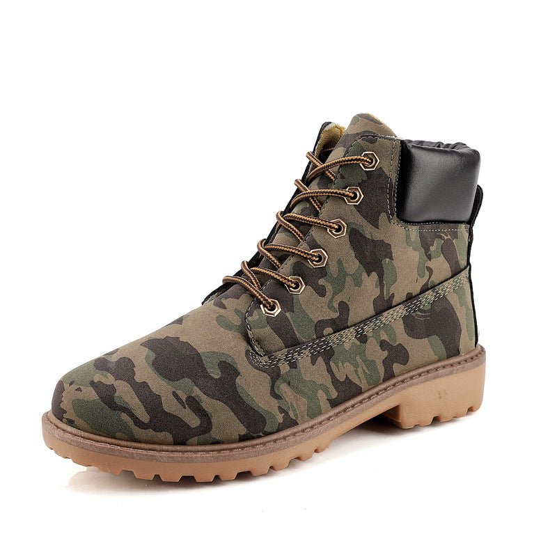 Fashionable high top Martin boots for men casual Baotou workwear shoes autumn and winter men's boots - 𝐝𝐮𝐯𝐥𝐚𝐬𝐡𝐨𝐩.𝐜𝐨𝐦