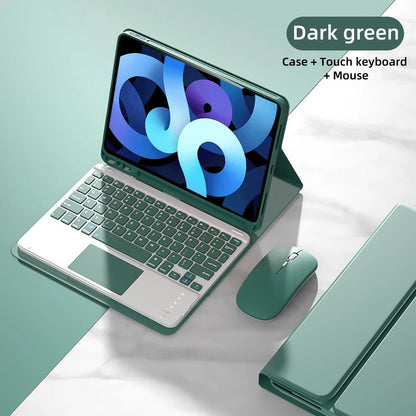 For iPad Air 4th 10.9" 2020 A2072 A2316 A2324 A2325 Keyboard Case for iPad Air 5th 10.9" 2022 A2588 A2589 A2591 Case - 𝐃𝐔𝐕𝐋𝐀𝐒𝐇𝐎𝐏
