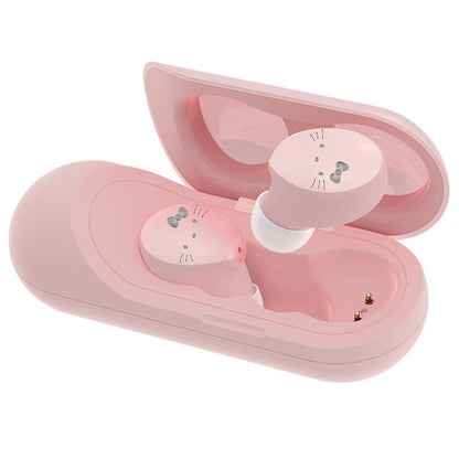 Hello Kitty WIreless Bluetooth Earphone With Charging Case Smart Touch HiFi Earphone Mini Headset Noise Reduction Earphones - 𝐃𝐔𝐕𝐋𝐀𝐒𝐇𝐎𝐏