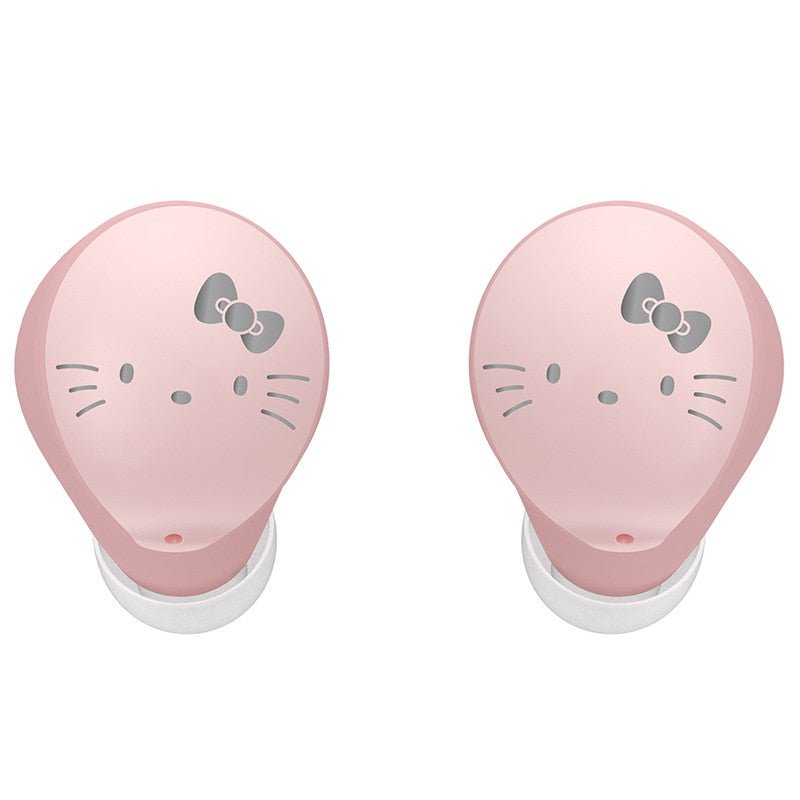 Hello Kitty WIreless Bluetooth Earphone With Charging Case Smart Touch HiFi Earphone Mini Headset Noise Reduction Earphones - 𝐃𝐔𝐕𝐋𝐀𝐒𝐇𝐎𝐏