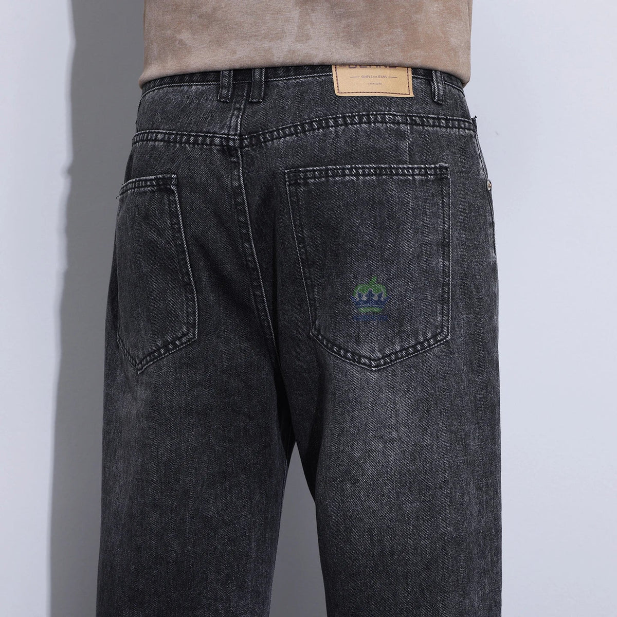 High Quality New Classic Retro Men's Jeans Cotton Casual Straight Fit Stretch Fashion Work Denim Trousers Male Autumn Winter - 𝐃𝐔𝐕𝐋𝐀𝐒𝐇𝐎𝐏