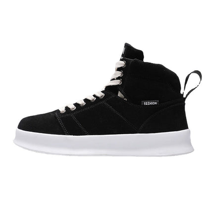 High top suede board shoes Air Force thick sole breathable sports student casual workwear shoes men - 𝐝𝐮𝐯𝐥𝐚𝐬𝐡𝐨𝐩.𝐜𝐨𝐦