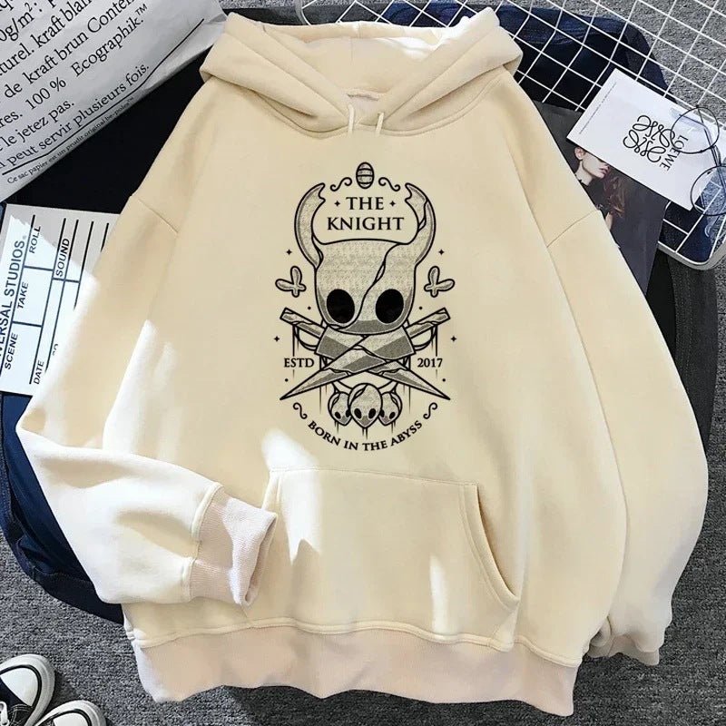 Hollow Knight Hoodies Men Korea Ulzzang Grunge Y2k Aesthetic - 𝐃𝐔𝐕𝐋𝐀𝐒𝐇𝐎𝐏