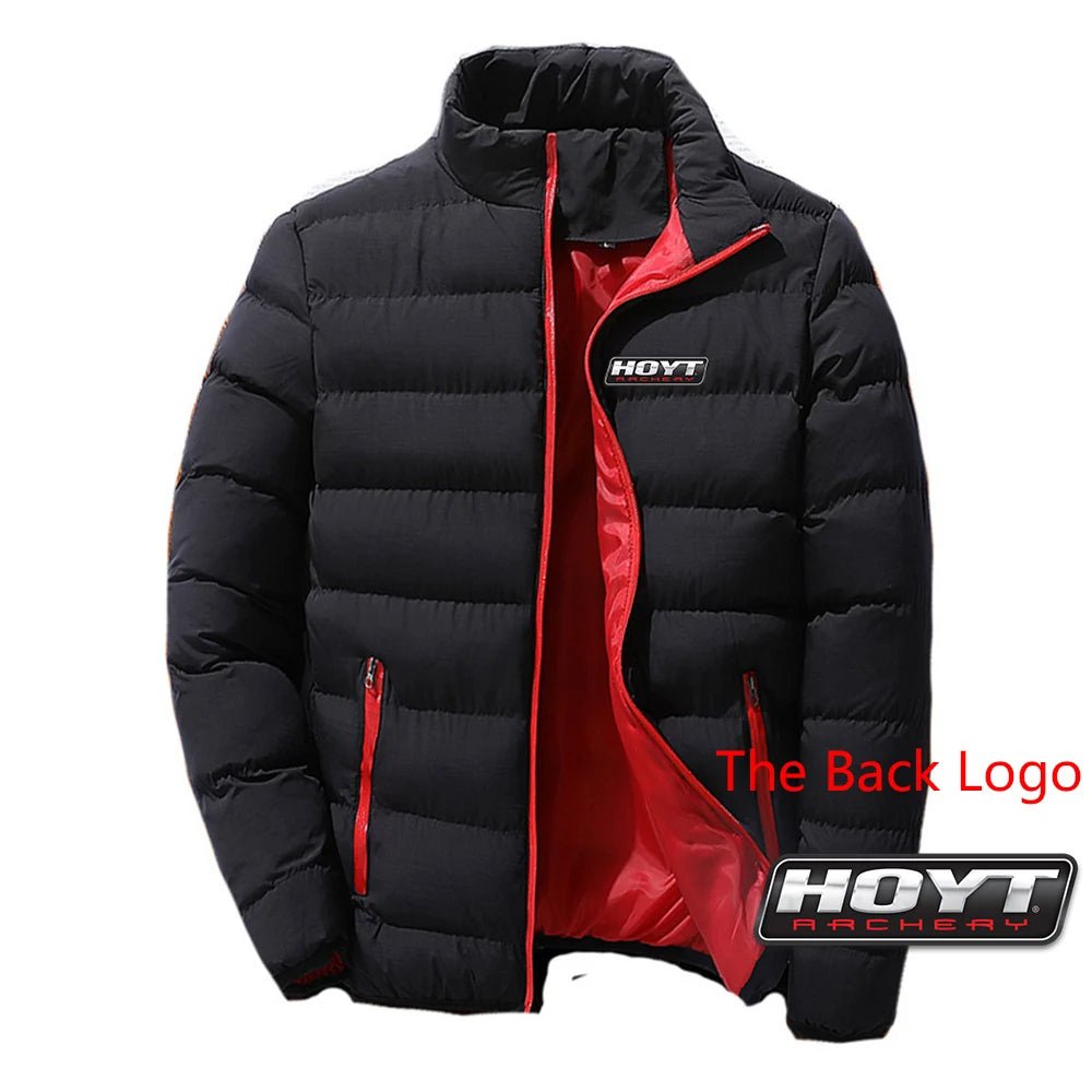 Hoyt Archery Hunting 2024 Men New Autumn And Winter Printing Warm High Quality Leisure Four - Color Cotton Jacket Hoodie Tops - 𝐃𝐔𝐕𝐋𝐀𝐒𝐇𝐎𝐏