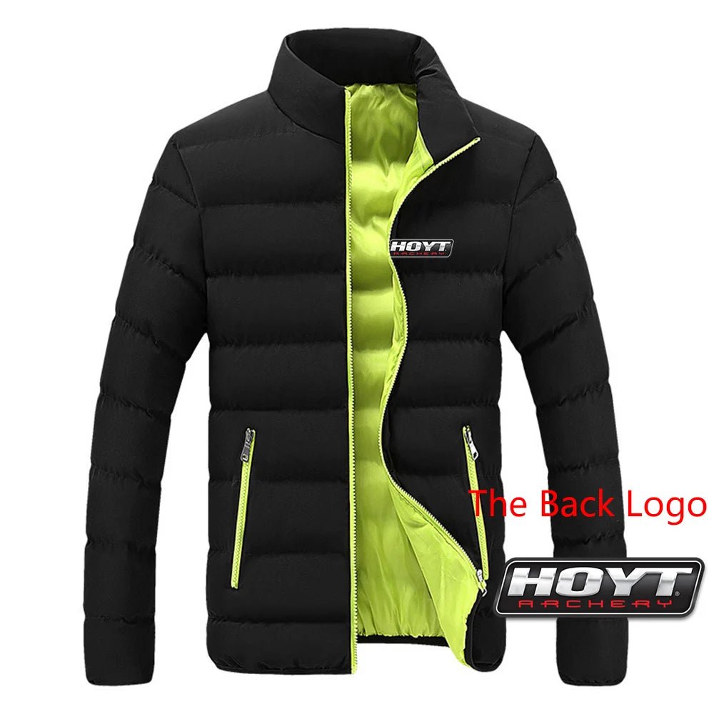 Hoyt Archery Hunting 2024 Men New Autumn And Winter Printing Warm High Quality Leisure Four - Color Cotton Jacket Hoodie Tops - 𝐃𝐔𝐕𝐋𝐀𝐒𝐇𝐎𝐏