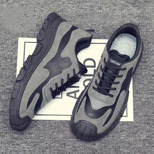 Labor protection shoes for men working on construction sites, leather sports and leisure shoes, spring style work shoes - 𝐃𝐔𝐕𝐋𝐀𝐒𝐇𝐎𝐏