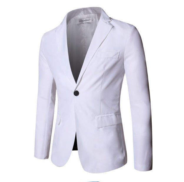 Men Casual Slim Fit Blazer Jacket - 𝐝𝐮𝐯𝐥𝐚𝐬𝐡𝐨𝐩.𝐜𝐨𝐦