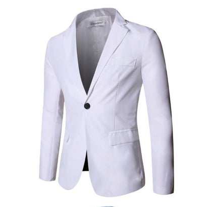 Men Casual Slim Fit Blazer Jacket - 𝐝𝐮𝐯𝐥𝐚𝐬𝐡𝐨𝐩.𝐜𝐨𝐦