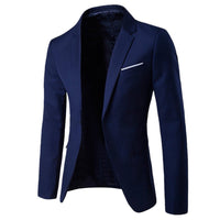 Men Casual Slim Fit Blazer Jacket - 𝐝𝐮𝐯𝐥𝐚𝐬𝐡𝐨𝐩.𝐜𝐨𝐦