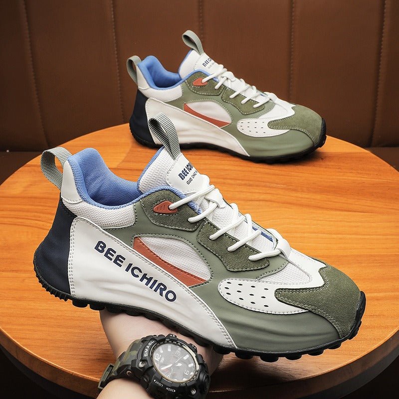 Men's Shoes Colorful Package Bottom Shoes Comfortable Leather Inside High Casual Sports Trend - 𝐝𝐮𝐯𝐥𝐚𝐬𝐡𝐨𝐩.𝐜𝐨𝐦