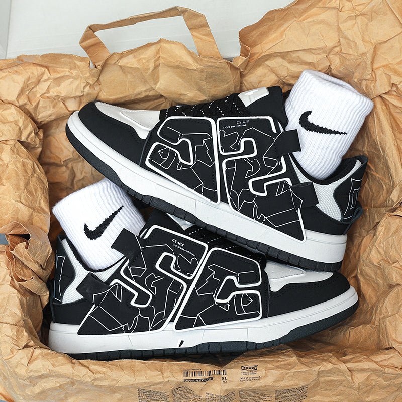 Men's shoes new autumn breathable casual board shoes men's versatile niche original height increasing anti slip sports trendy shoes - 𝐃𝐔𝐕𝐋𝐀𝐒𝐇𝐎𝐏