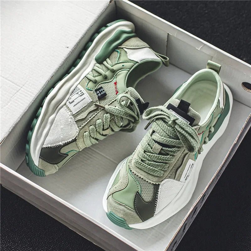 Men's Sneakers New Casual Shoes for Men Versatile Outdoor Breathable Running Shoes Mesh Lace Up Male Flats Tenis Masculino - 𝐝𝐮𝐯𝐥𝐚𝐬𝐡𝐨𝐩.𝐜𝐨𝐦