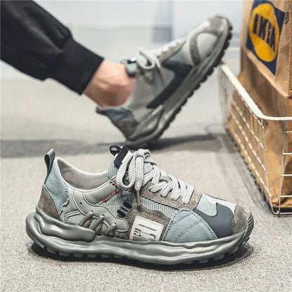 Men's Sneakers New Casual Shoes for Men Versatile Outdoor Breathable Running Shoes Mesh Lace Up Male Flats Tenis Masculino - 𝐝𝐮𝐯𝐥𝐚𝐬𝐡𝐨𝐩.𝐜𝐨𝐦