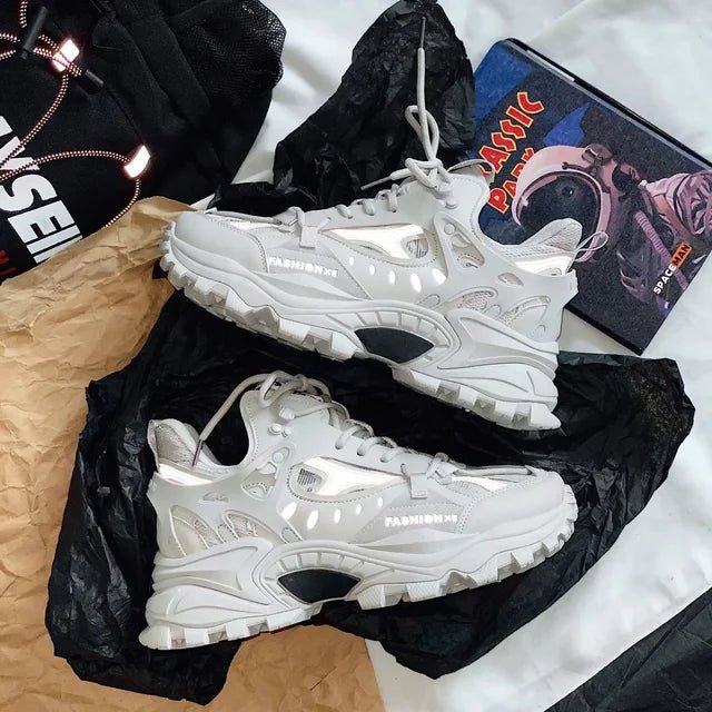 Men's sports shoes thick soled running shoes men's - 𝐃𝐔𝐕𝐋𝐀𝐒𝐇𝐎𝐏