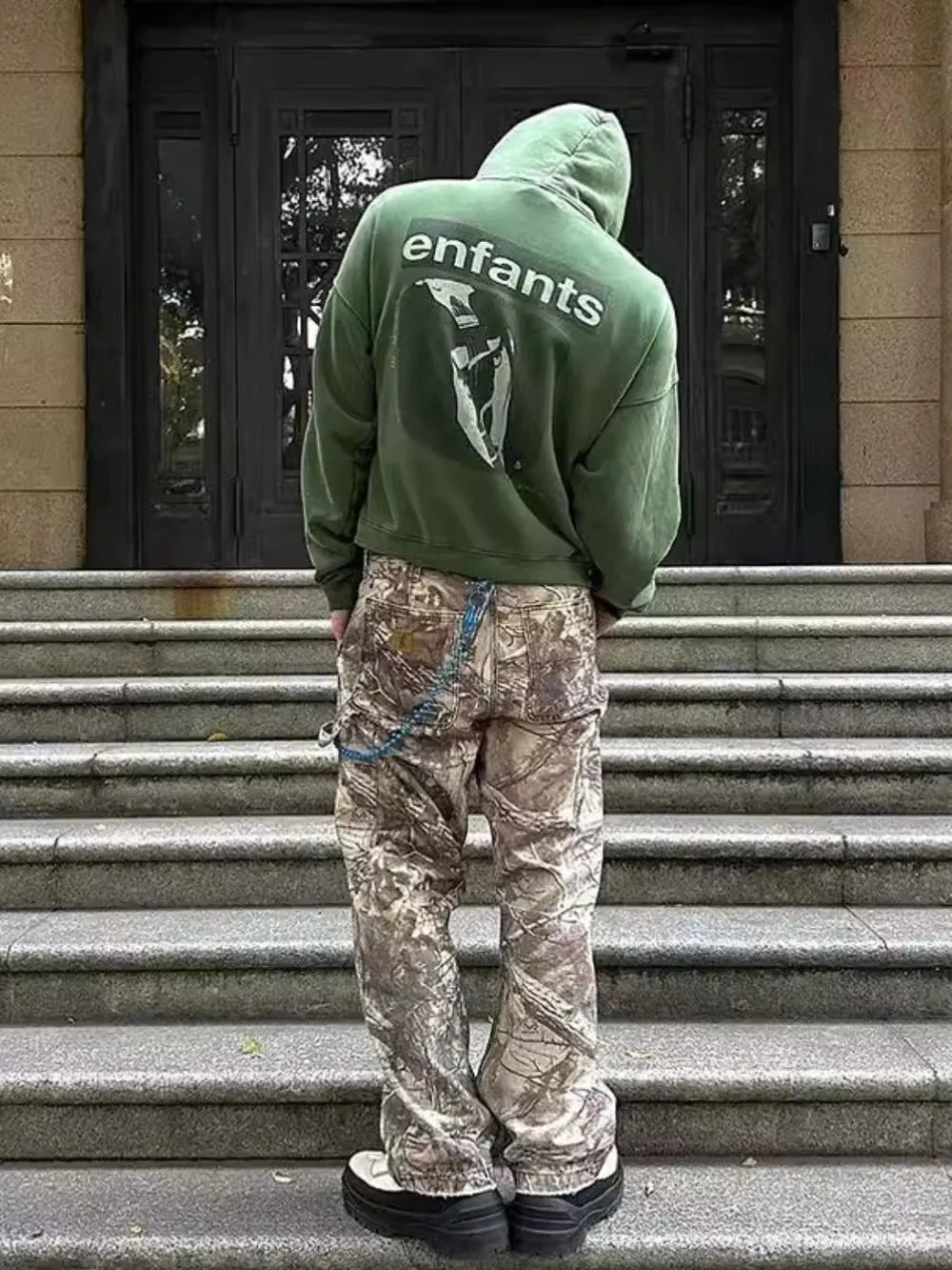 Men's Twig Camouflage Cargo Jeans - 𝐝𝐮𝐯𝐥𝐚𝐬𝐡𝐨𝐩.𝐜𝐨𝐦