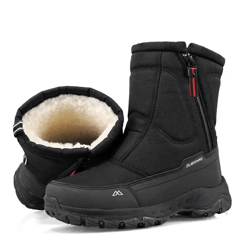 Men's Winter Waterproof Insulated Shell Warm Inner Comfortable Outdoor Snow Boots - 𝐝𝐮𝐯𝐥𝐚𝐬𝐡𝐨𝐩.𝐜𝐨𝐦