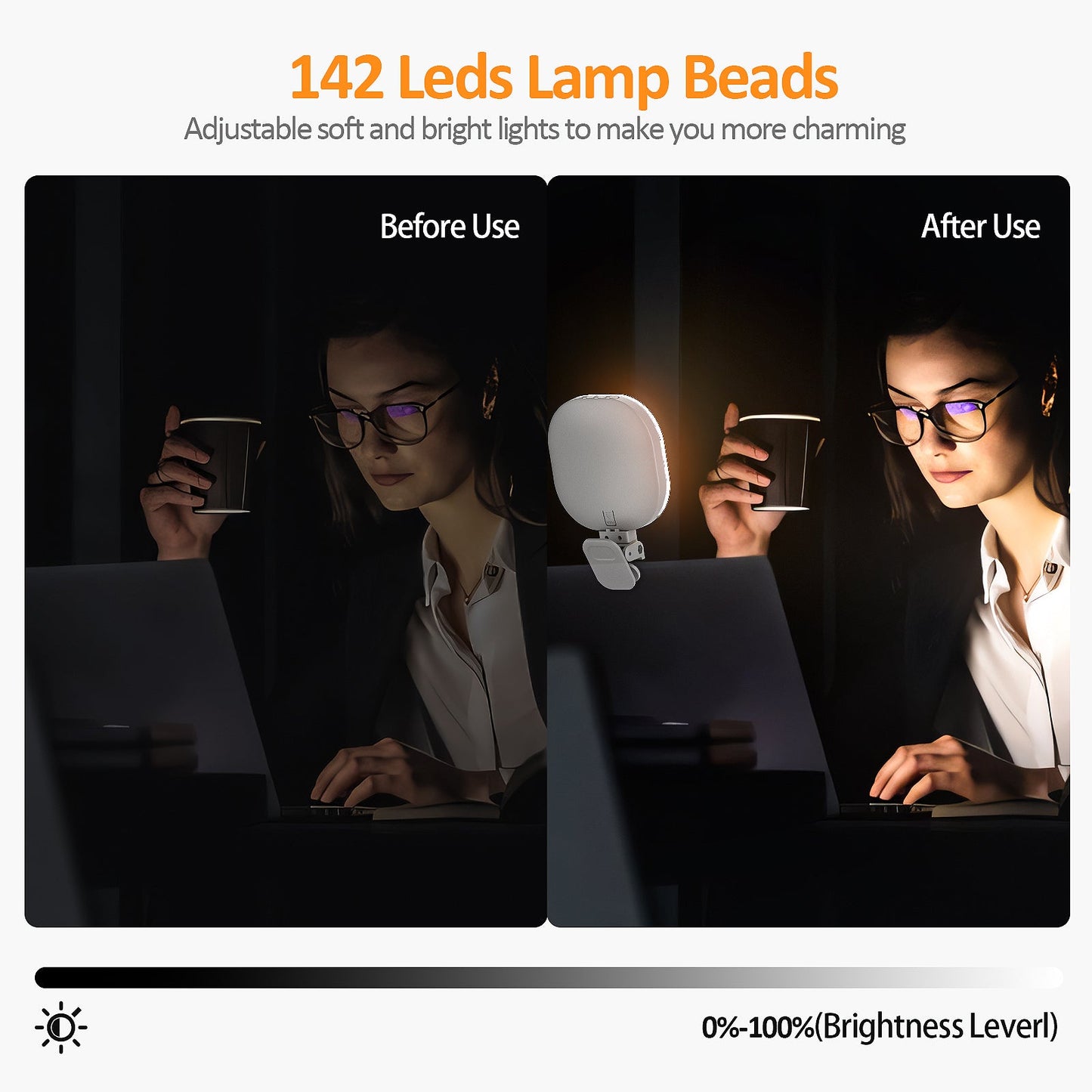 Mobile phone fill light, live broadcast ring light, computer laptop photography light, LED video conference fill light - 𝐝𝐮𝐯𝐥𝐚𝐬𝐡𝐨𝐩.𝐜𝐨𝐦