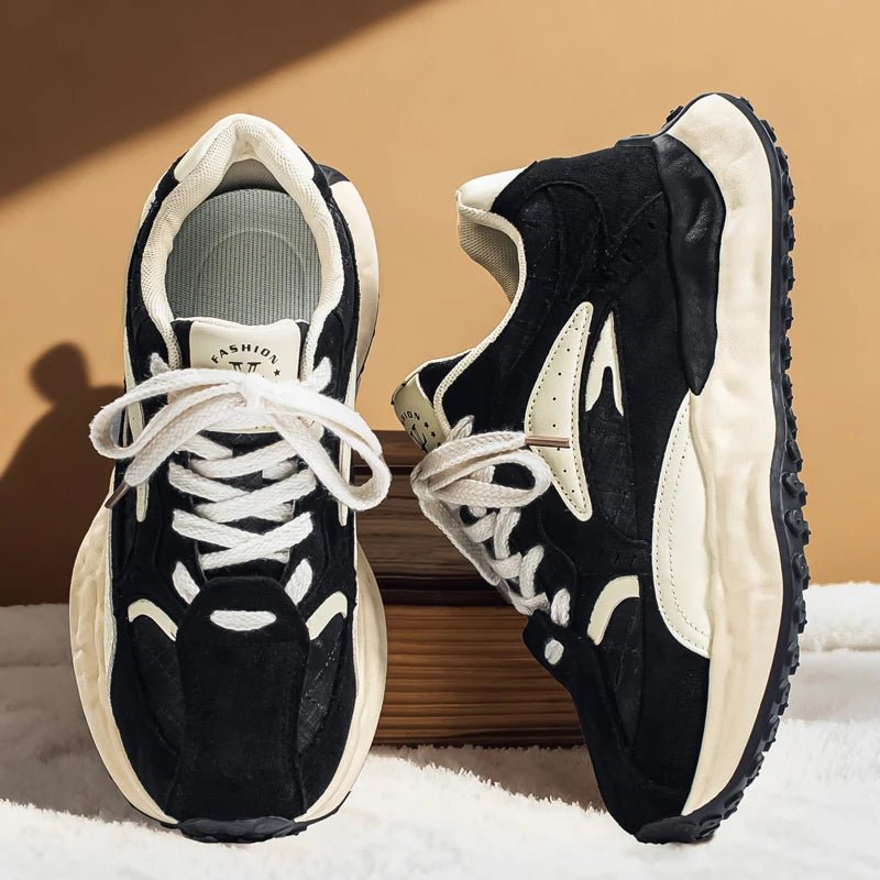 New Arrival Men's Casual Shoes PU Leather Sneakers Comfortable Tenis Masculino Outdoor Male Treking Footwear Travel Skate Shoes - 𝐝𝐮𝐯𝐥𝐚𝐬𝐡𝐨𝐩.𝐜𝐨𝐦