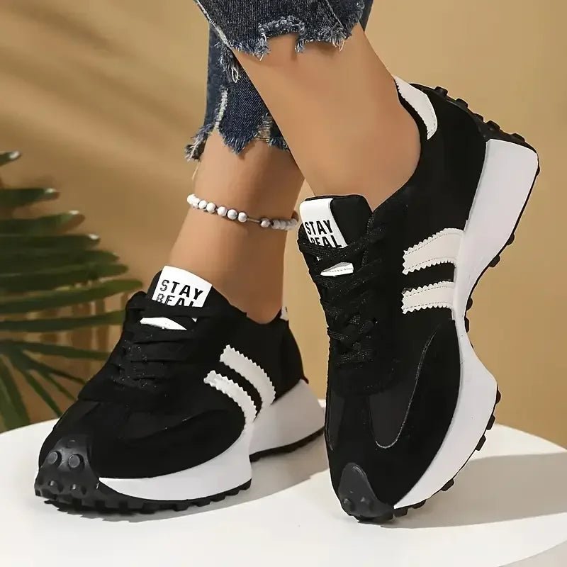 New Designer Sneakers Women Sport Shoes Sneakers Thick Bottom Casual Fashionable Sneakers Lightweight Soft Bottm Running Shoes - 𝐝𝐮𝐯𝐥𝐚𝐬𝐡𝐨𝐩.𝐜𝐨𝐦