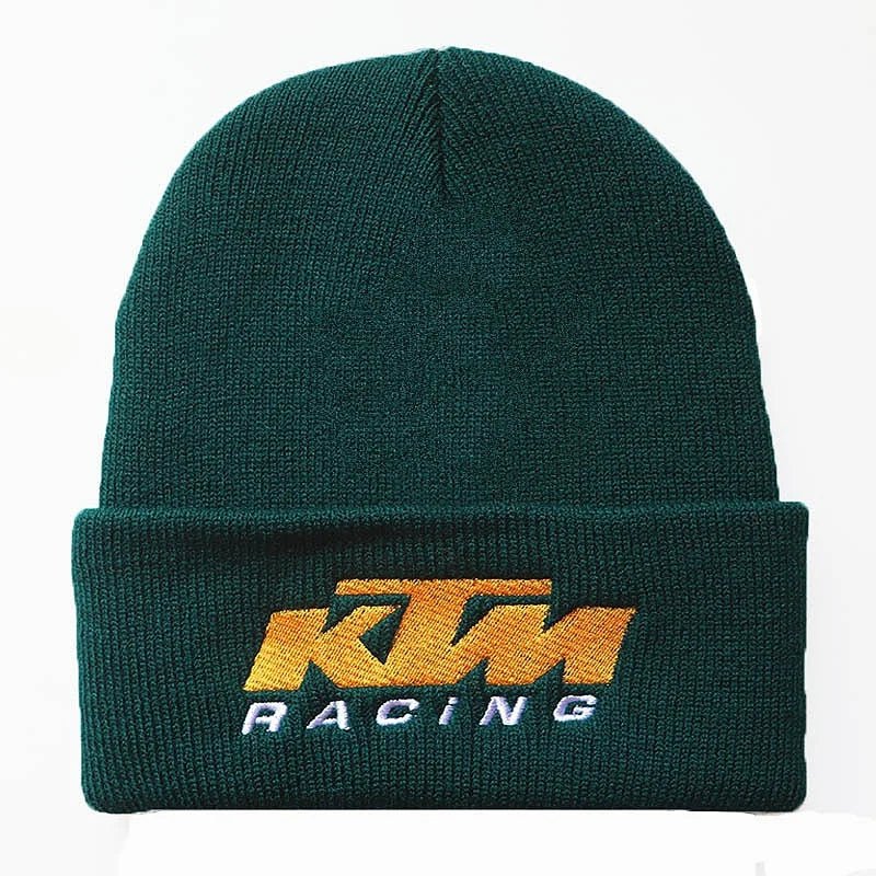 New KTM Embroidered Knitted Hat, Winter Warm Skiing Sports Hat, Men's and Women's Same Style, Anti Cold Knitted Hat, Cold Hat - 𝐃𝐔𝐕𝐋𝐀𝐒𝐇𝐎𝐏