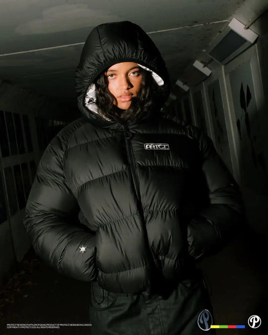 New Protect Men's and Women's Down Jacket Retro Hooded Zipper Warm Jacket Casual Solid Color Letter Embroidered Women's Jacket - 𝐃𝐔𝐕𝐋𝐀𝐒𝐇𝐎𝐏