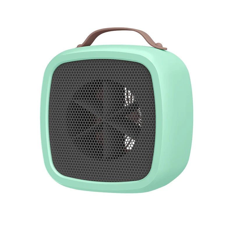 Portable Desktop Heater Mini Heater Fall Proof with Handle 500W PTC Multifunctional Office Electric Heater Mutes Fast Heating - 𝐝𝐮𝐯𝐥𝐚𝐬𝐡𝐨𝐩.𝐜𝐨𝐦