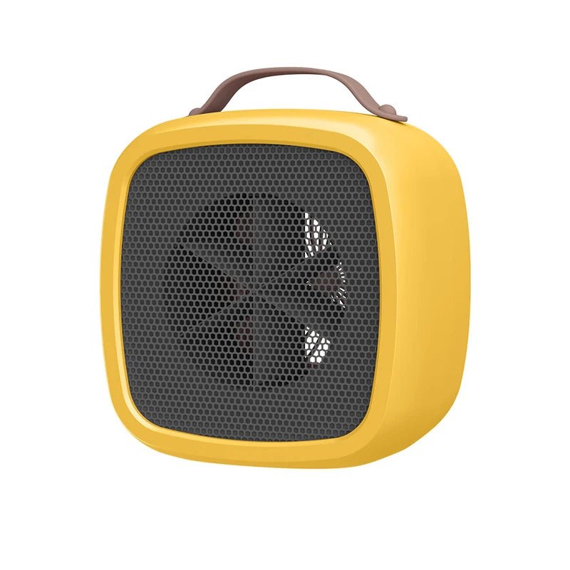 Portable Desktop Heater Mini Heater Fall Proof with Handle 500W PTC Multifunctional Office Electric Heater Mutes Fast Heating - 𝐝𝐮𝐯𝐥𝐚𝐬𝐡𝐨𝐩.𝐜𝐨𝐦