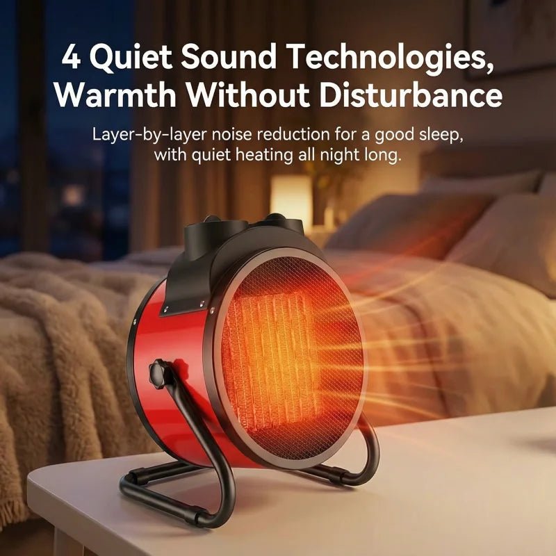 Portable Electric Heater 2000W Hot Air Blower Fan Adjustable Radiator for Office Home Room Warmer Low Energy Consumption Winter - 𝐃𝐔𝐕𝐋𝐀𝐒𝐇𝐎𝐏