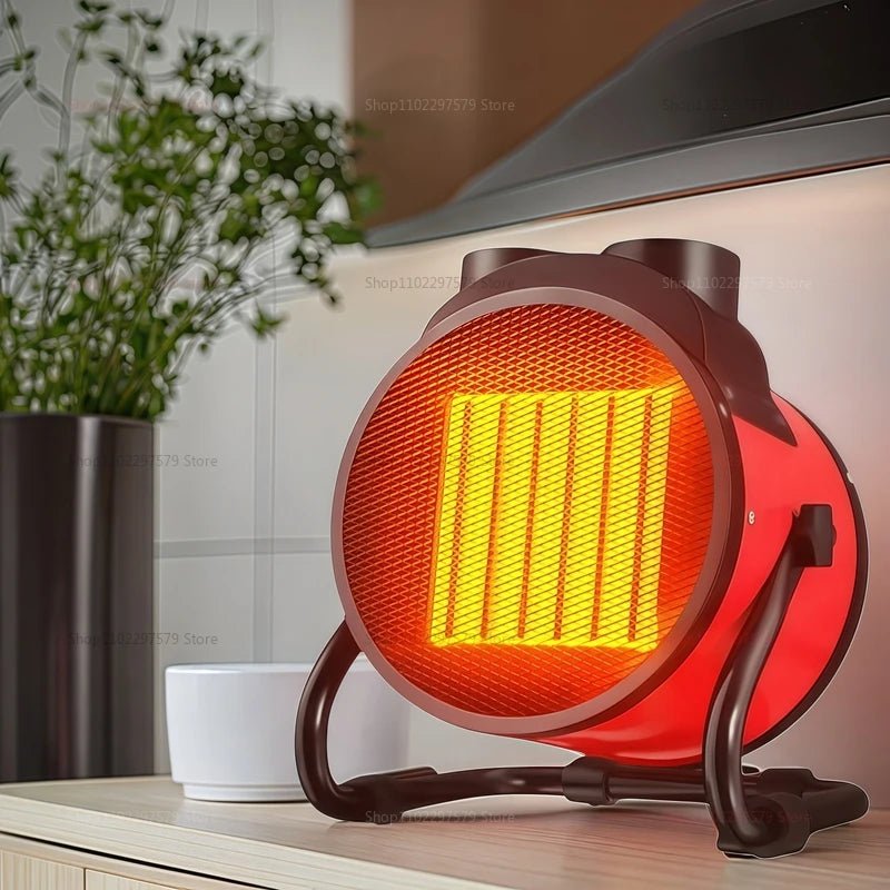 Portable Electric Heater 2000W Hot Air Blower Fan Adjustable Radiator for Office Home Room Warmer Low Energy Consumption Winter - 𝐃𝐔𝐕𝐋𝐀𝐒𝐇𝐎𝐏